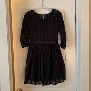 Free People black dress